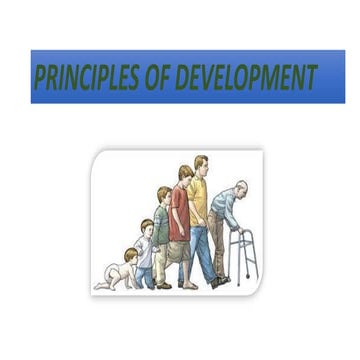 PRINCIPLES OF DEVELOPMENT: An Exclusive Presentation