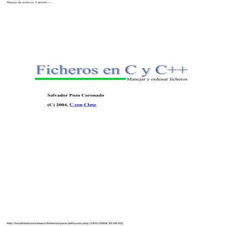 Archivos C++ | PPTX
