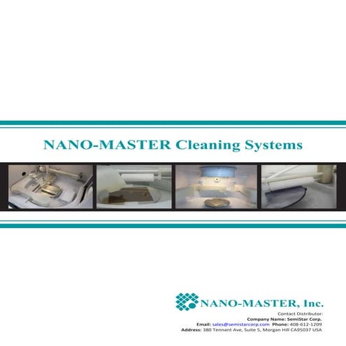 Megasonic Wet Cleaning Systems for Mask, reticle, Single wafer cleaning ...