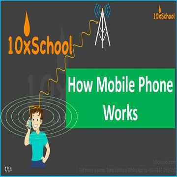 Science - How Mobile Phone Works (Grade 5)