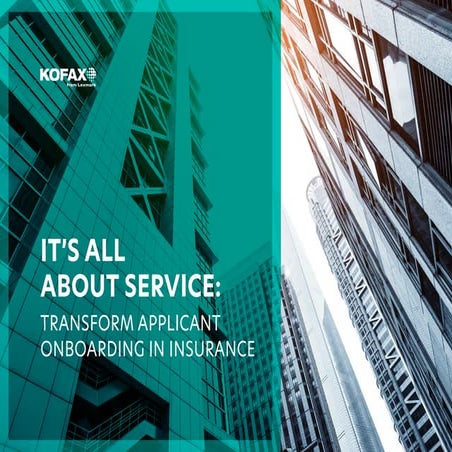 Transforming the Applicant Onboarding Process for Insurers