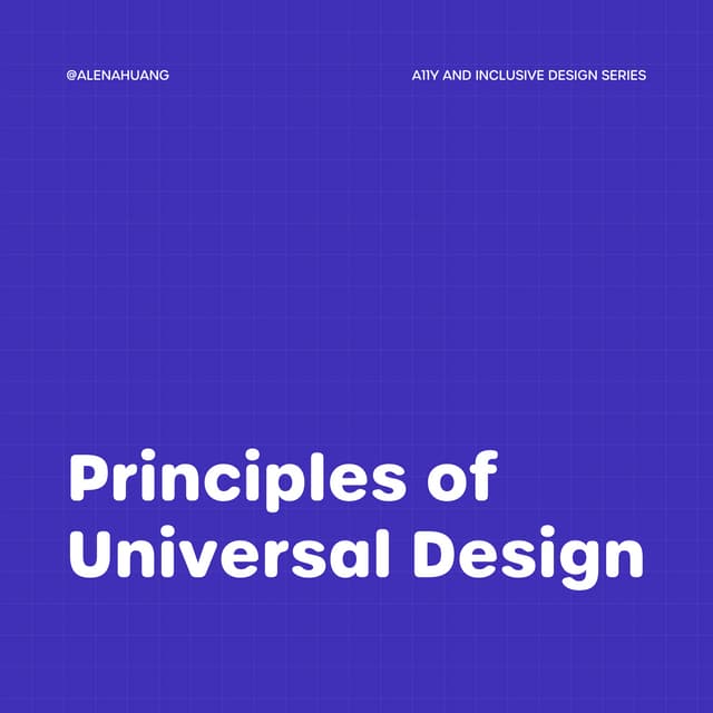 Principles of Universal Design PDF