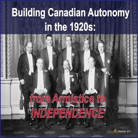 SS11 autonomy1920s | PPT
