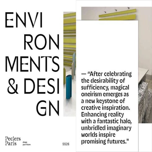 SS26 Environments & Design Peclers Paris Trend Book