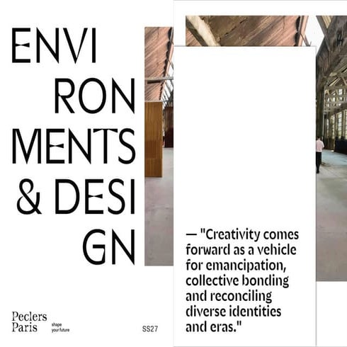 SS27 Environments & Design Trend Book Peclers Paris
