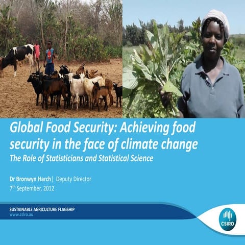 Ssai Webinar   Achieving Food Security In The Face Of Climate Change   Harch ...