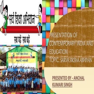 Contemporary and india education 