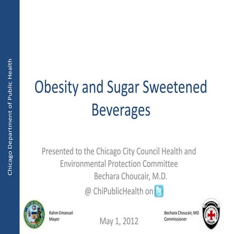 Obesity & Sugar Sweetened Beverages