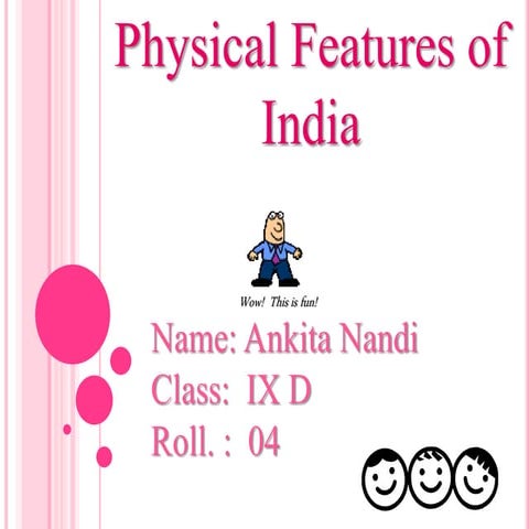 Physical Features of India - Class 9