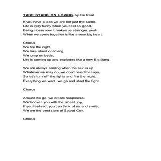 Ssc1516 lyrics sagrat cor ribes be ...