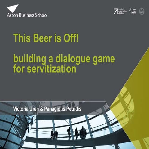 SSC 2015 beer game evaluation
