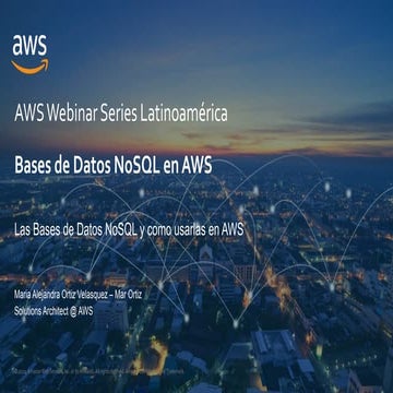 Bases de datos NoSQL en AWS