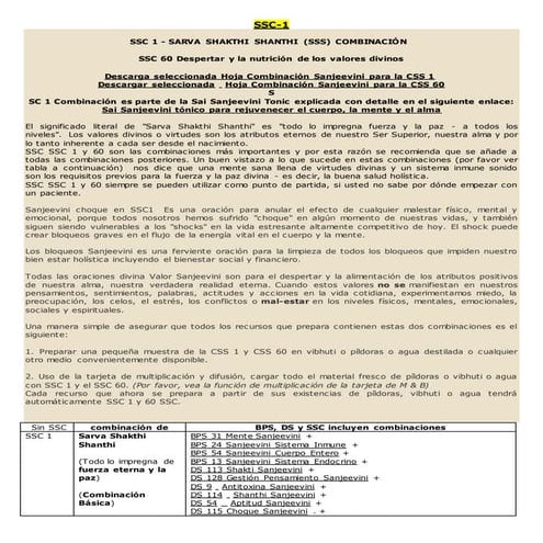 San Jeevini SSC compuestos completo 143