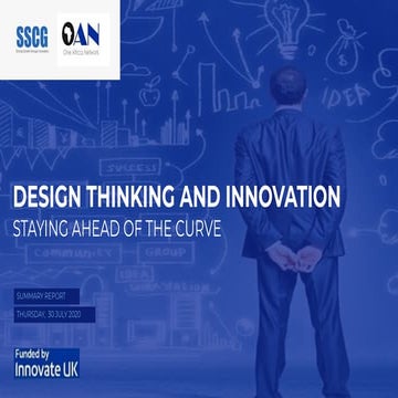 One Africa Network Webinar: Design Thinking and Innovation -  Staying Ahead o...