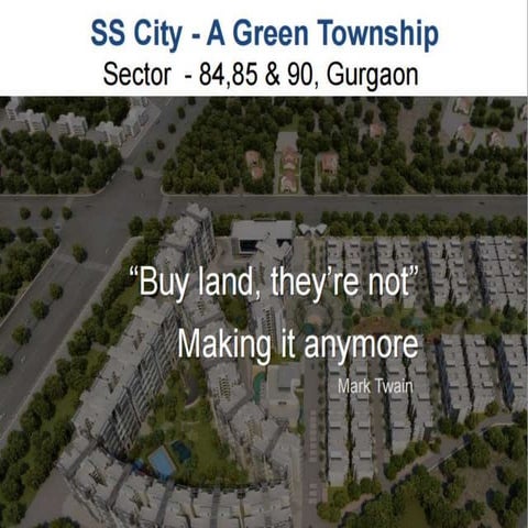 SS City Plots Sector 85 Gurgaon 