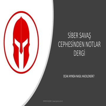 OCAK AYINDA NASIL HACKLENDİK? (2020)