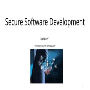Secure  Software Development Week 1.pptx