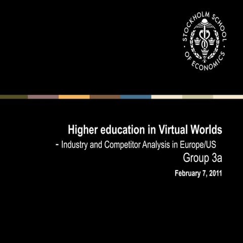 SSE_HigherEducationEurope_Group3a_slideshare