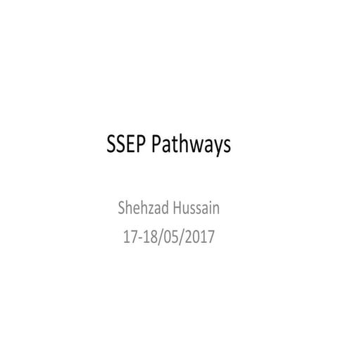 Ssep pathways