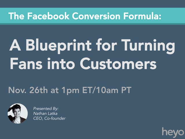 The Facebook Conversion Formula: A ...