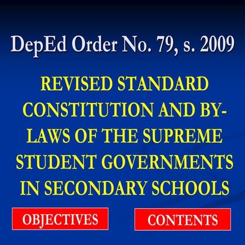 Ssg constitution