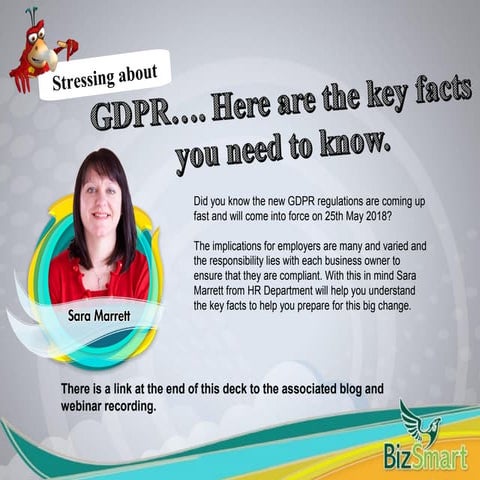 Stressing about GDPR? Key Facts