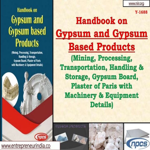 Handbook on Gypsum and Gypsum Based Products