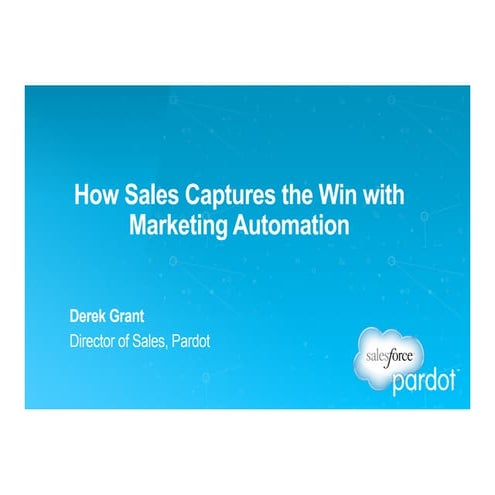 How Sales Captures the "Win" with Marketing Automation