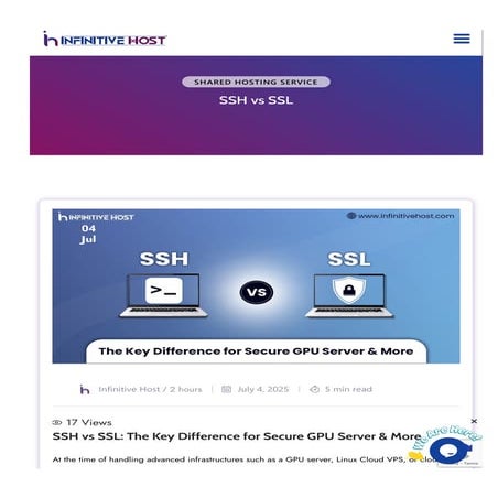 SSH vs SSL The Key Difference for Secure GPU Server and More.pdf