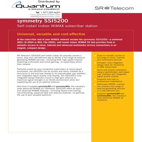 Symmetry SSI5200 (quantumwimax.com)