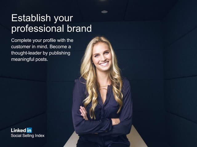 Establish Your Professional Brand