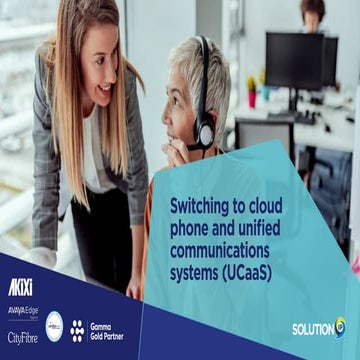 ICT eGuide: Switching to cloud phones and UCaaS