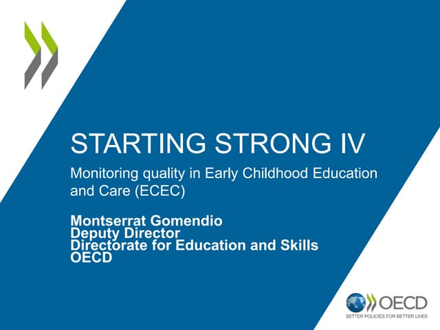 Presentation of Starting Strong IV ...
