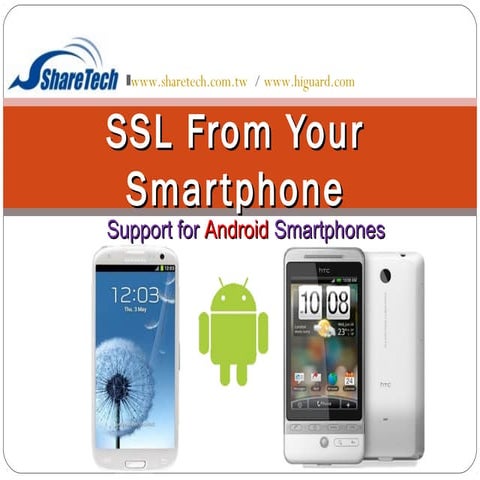 SSL VPN from your android phone