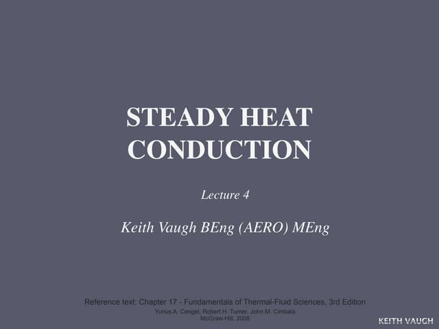 SSL4 Steady Heat Conduction