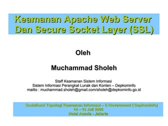 Ssl presentation verindo_rev_sholeh