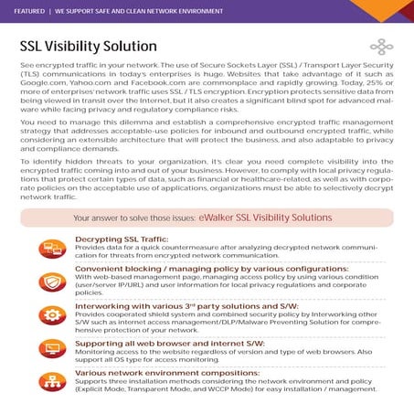 CyBlock SSL Inspection Tech Brief | PDF