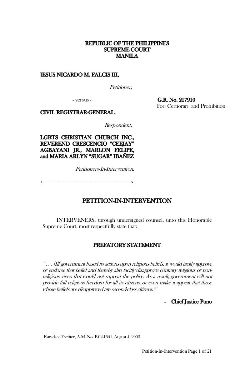 Petition Letter Sample Philippines