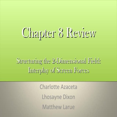 Ssm chapter 8 review