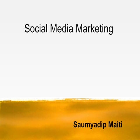 Social Media Marketing 