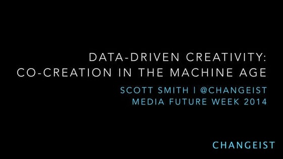 Scott Smith (Changeist) @ MFW14