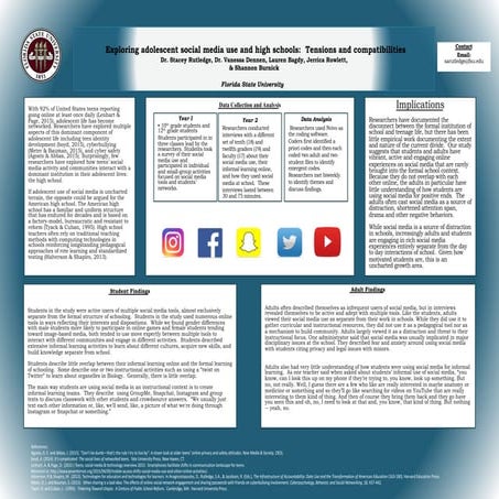 Exploring adolescent social media use and high schools:  Tensions and compatibilities 