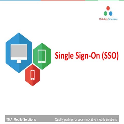 Single sign on - SSO | PPTX
