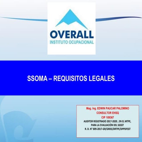 Ssoma legal overall domingo 11 nov