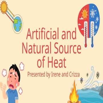 Comprehensive Overview of Artificial and Natural Heat Sources for ...