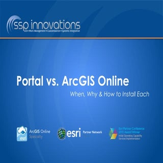 Portal vs. ArcGIS Online