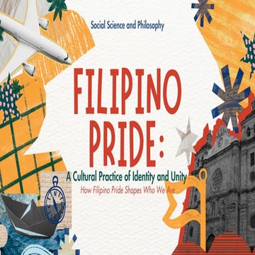 Filipino Pride: A Cultural Practice of Identity and Unity | PDF