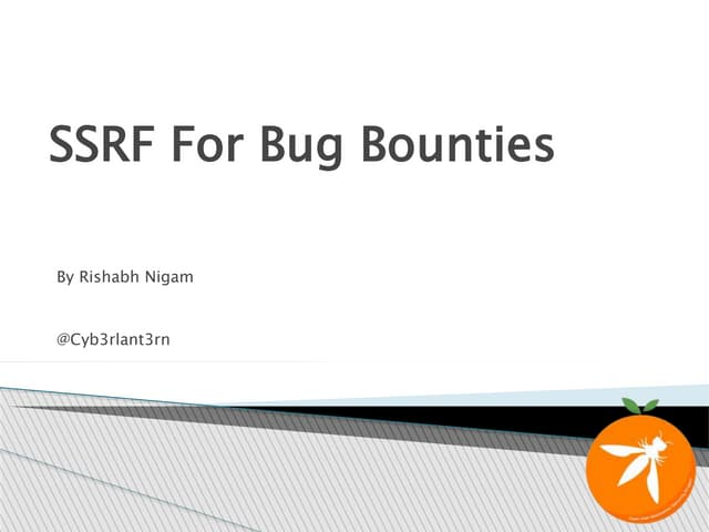 SSRF For Bug Bounties