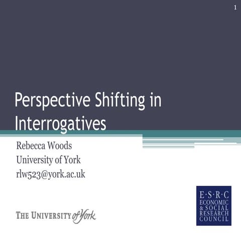 Perspective Shifting in Interrogative Clauses