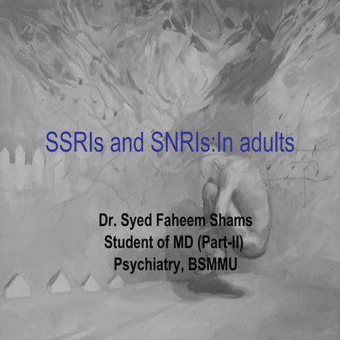 Ssri n snri